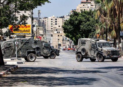 قوات الاحتلال تقتحم مدينة نابلس