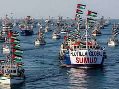 أسطول الصمود ينطلق من الموانئ الإيطالية باتجاه غزة لكسر الحصار