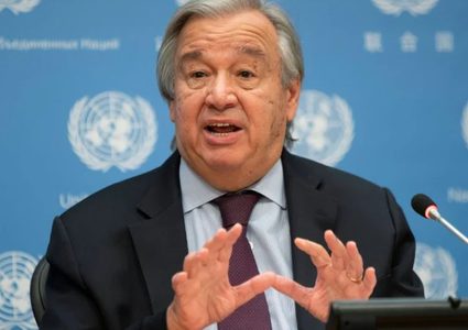 غوتيريش: اضطرابات مضيق هرمز تهدد بأزمة غذاء عالمية
