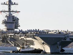 حاملة الطائرات الأميركية USS Gerald R. Ford ستغادر الشرق الأوسط خلال أيام