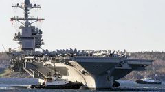 حاملة الطائرات الأميركية USS Gerald R. Ford ستغادر الشرق الأوسط خلال أيام