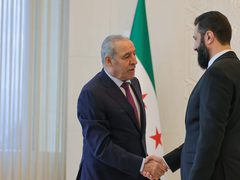 الشيخ يبحث مع الرئيس السوري تطورات الأوضاع في المنطقة وتعزيز العلاقات الثنائية