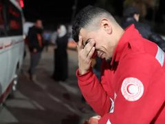 استشهاد مسعف شمال غزة واصابة شرق خان يونس