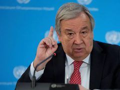 غوتيريش: إغلاق مضيق هرمز يخنق الاقتصاد العالمي