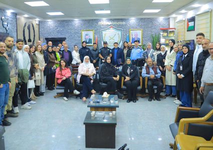 نابلس: الشرطة تكرّم الصحفيين بمناسبة اليوم العالمي لحرية الصحافة