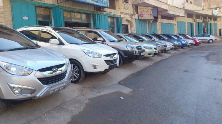ضبط مركبات مستوردة مزورة في نابلس وتوقيف صاحب معرض