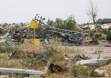 الاتحاد الأوروبي يرفض ما يسمى "الخط البرتقالي" في غزة