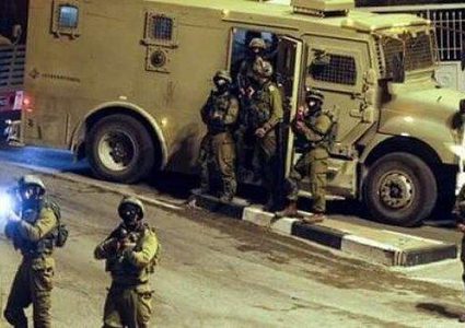 الاحتلال يعتقل 8 مواطنين من محافظة نابلس