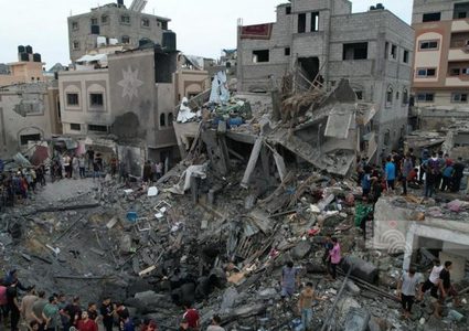 3 شهداء ومصابون في قصف للاحتلال غرب مدينة غزة