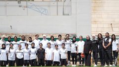انطلاق التجمع الأول للمنتخبات النسوية لكرة القدم في جامعة النجاح الوطنية