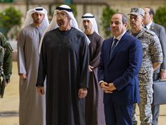 الإمارات تعلن لأول مرة عن تمركز مقاتلات مصرية بأراضيها
