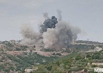 جيش الاحتلال يعلن مهاجمة أكثر من 40 هدفا جنوبي لبنان