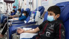 في يومهم العالمي.. مرضى الثلاسيميا في غزة بين شحّ الدواء وخطر الموت