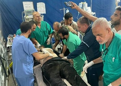 شهيد ومصابون في مخيم النصيرات وسط قطاع غزة