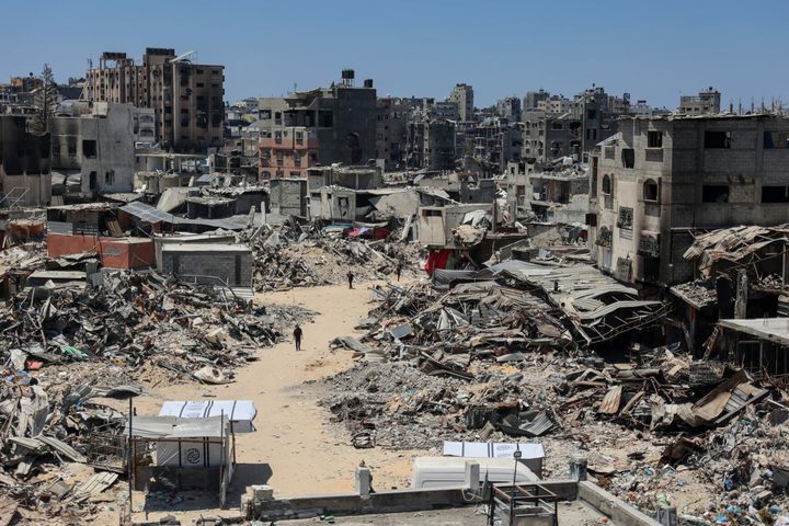 شهيدان جراء قصف مسيرة للاحتلال شمال قطاع غزة