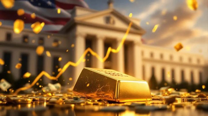 ارتفاع أسعار الذهب وتراجع النفط