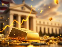 ارتفاع أسعار الذهب وتراجع النفط