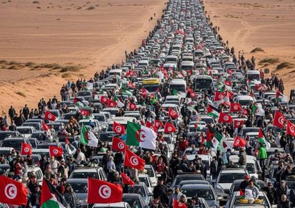 تحركات قافلة متجهة إلى غزة تثير جدلاً أمنياً وسياسياً في ليبيا