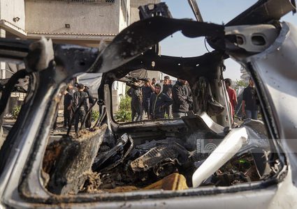 3 شهداء وعدد من الإصابات بقصف إسرائيلي على مركبة غرب مدينة غزة