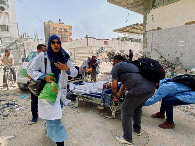 إصابات بنيران مسيرة للاحتلال جنوب مدينة غزة