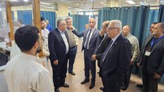 وزير الصحة الفلسطينية يطلع على الواقع الصحي في طولكرم والاحتياجات اللازمة