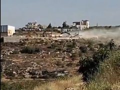 الاحتلال يهدم مصنعا في خربثا بني حارث غرب رام الله