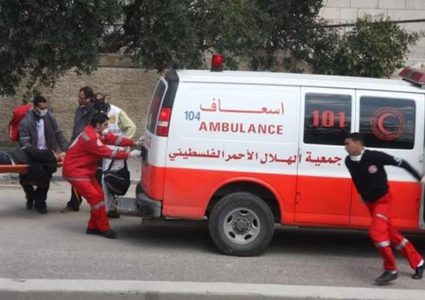 اصابة مواطنة وطفلة برصاص الاحتلال في غزة