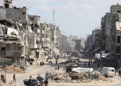 إصابتان بنيران مسيرة للاحتلال بمخيم جباليا شمال قطاع غزة
