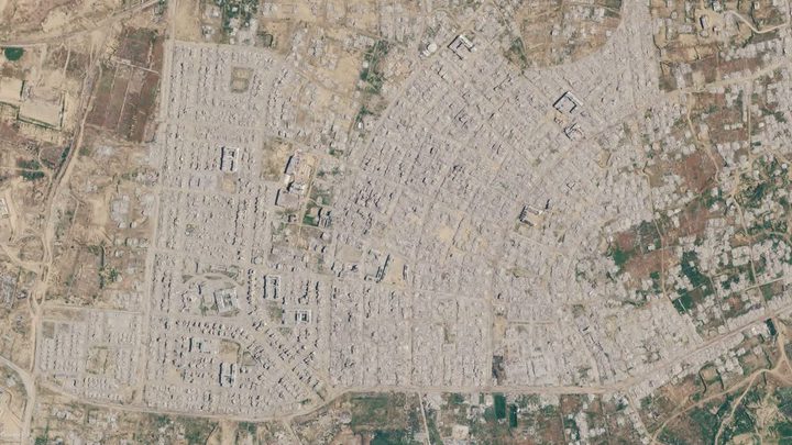 صور جوية تكشف دماراً واسعاً في رفح وخانيونس جنوب قطاع غزة