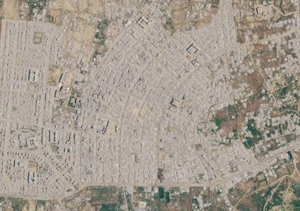 صور جوية تكشف دماراً واسعاً في رفح وخانيونس جنوب قطاع غزة