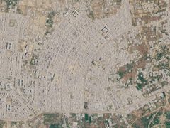 صور جوية تكشف دماراً واسعاً في رفح وخانيونس جنوب قطاع غزة