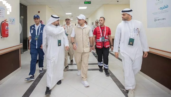 وزير الصحة السعودي يتفقد جاهزية المنشآت الصحية بالمشاعر المقدسة