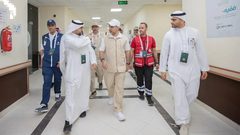 وزير الصحة السعودي يتفقد جاهزية المنشآت الصحية بالمشاعر المقدسة