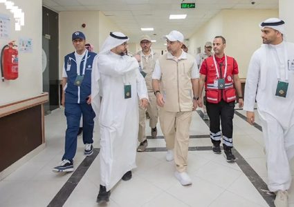 وزير الصحة السعودي يتفقد جاهزية المنشآت الصحية بالمشاعر المقدسة
