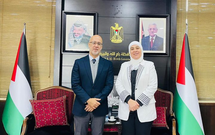 غنام تبحث آخر المستجدات السياسية مع السفير الياباني