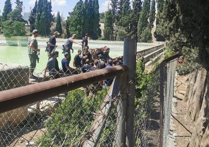 قوات الاحتلال تقتحم منطقة برك سليمان السياحية جنوب بيت لحم