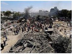 استشهاد مواطنة متأثرة بإصابتها يرفع حصيلة قصف غرب غزة إلى أربعة شهداء