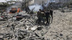 استشهاد مواطن متأثرا بجروحه في قصف الاحتلال وسط مدينة غزة