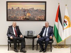 الشيخ يبحث مع ممثل روسيا الاتحادية آخر المستجدات السياسية