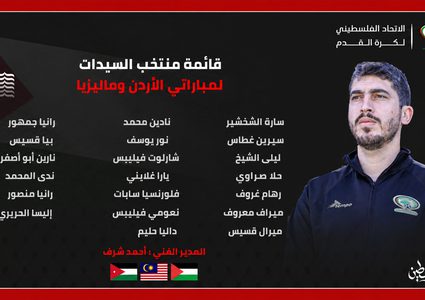 إعلام قائمة منتخبنا الوطني للسيدات لمباراتيْ ماليزيا والأردن