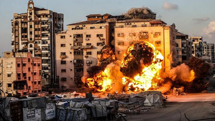 تسعة شهداء و15 جريحا بقصف اربع شقق سكنية بمدينة غزة