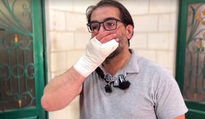 والد الرضيع سام أبو هيكل يروي لحظات إطلاق النار: "كنت على بعد 10 أمتار فقط"