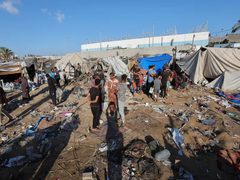 7 شهداء بينهم سيدتان في قصف للاحتلال على خيمة نازحين غرب غزة (محدث)