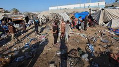 7 شهداء بينهم سيدتان في قصف للاحتلال على خيمة نازحين غرب غزة (محدث)