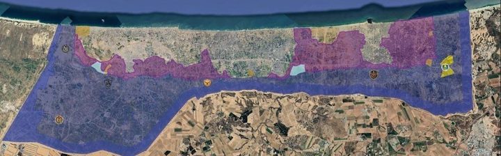 نتنياهو يعلن سعي الاحتلال للسيطرة على 70% من قطاع غزة وسط توسيع المناطق العسكرية