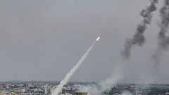 حزب الله يطلق رشقة صاروخية شمال اسرائيل