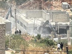 الاحتلال يشرع بهدم 20 منزلا في برطعة جنوب جنين