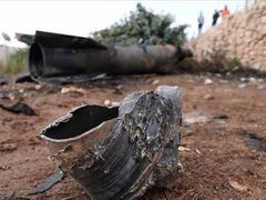 سقوط شظايا صواريخ في بيت جالا غرب بيت لحم