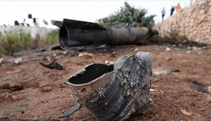 سقوط شظايا صواريخ في بيت جالا غرب بيت لحم