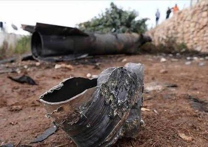 سقوط شظايا صواريخ في بيت جالا غرب بيت لحم